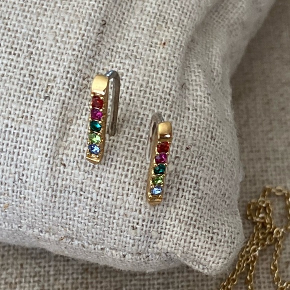 Stella & Dot Rainbow Delicate Renegade set - Picture 2 of 4